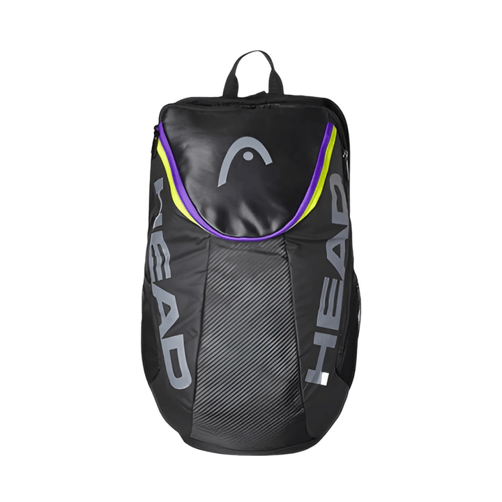 CarryQuest® - Tennistas - Tennis Schoudertas - 2 Rackets + Schoenen + Accessoires - Zwart