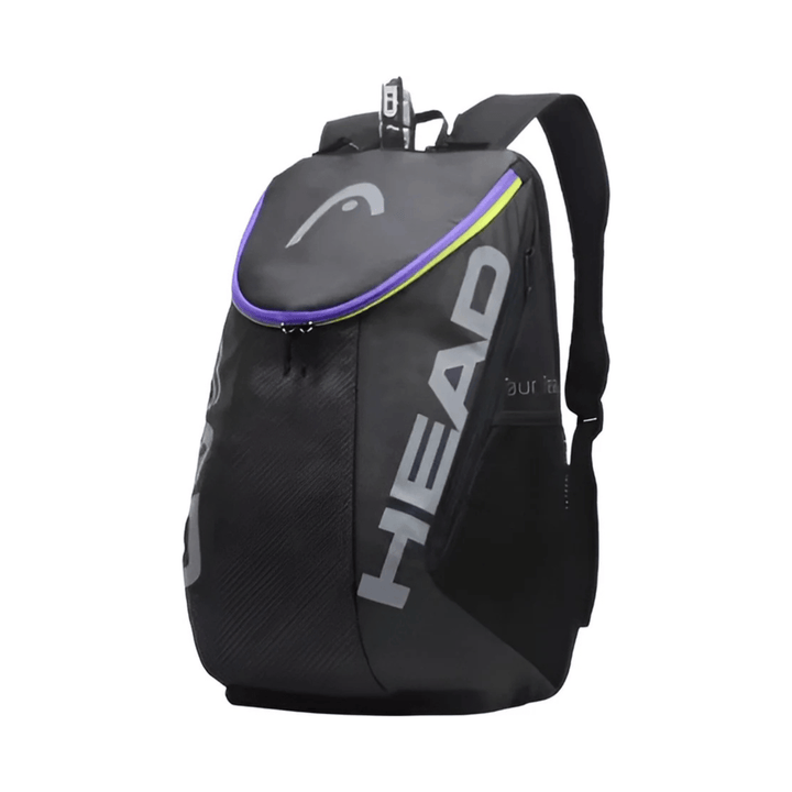 CarryQuest® - Tennistas - Tennis Schoudertas - 2 Rackets + Schoenen + Accessoires - Zwart