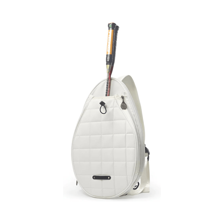 CarryQuest® - Tennistas - Tennis - Sporttas - Racket - Badminton - Tennisracket - Sport - Wit