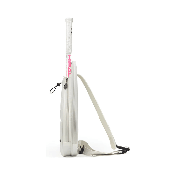 CarryQuest® - Tennistas - Tennis - Sporttas - Racket - Badminton - Tennisracket - Sport - Wit