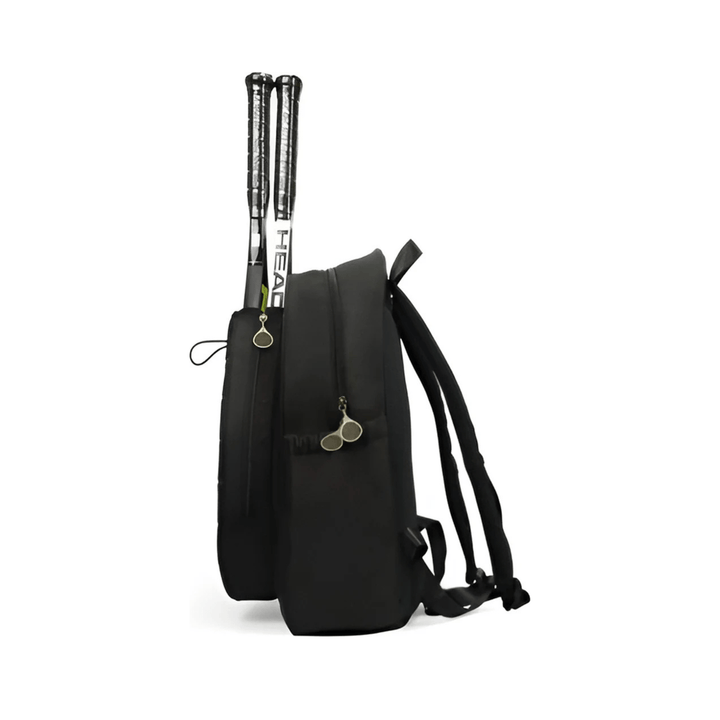 CarryQuest® - Tennistas - Tennisrugzak - Zwart