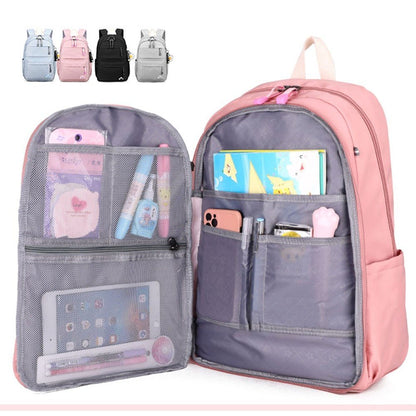 CarryQuest® Tiener Rugzak – Candy Kleuren – Waterdicht & Ruim – School & ReizenCarryQuest