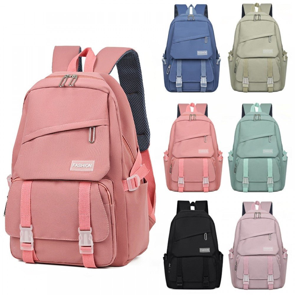 CarryQuest® Trendy Schoolrugzak - Meisjes 1 - 6 Klas - Stijlvol & Ruim - 30x14x43 cmCarryQuest