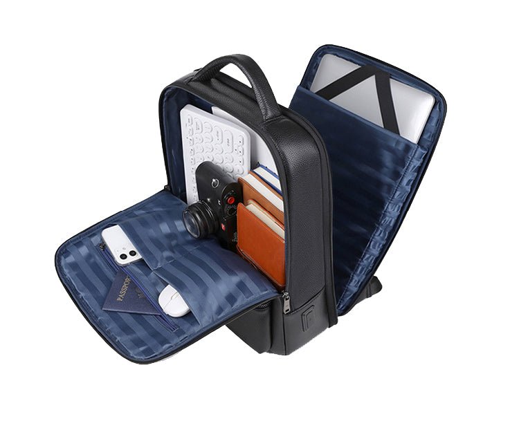 CarryQuest® Uitbreidbare Rugzak - 20 - 35L - Waterbestendig Leer - Perfect voor Werk & WeekendCarryQuest®simpleNiet Klaar