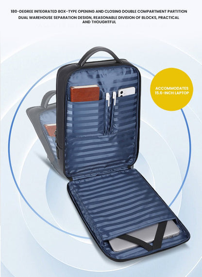 CarryQuest® Uitbreidbare Rugzak - 20 - 35L - Waterbestendig Leer - Perfect voor Werk & WeekendCarryQuest®simpleNiet Klaar