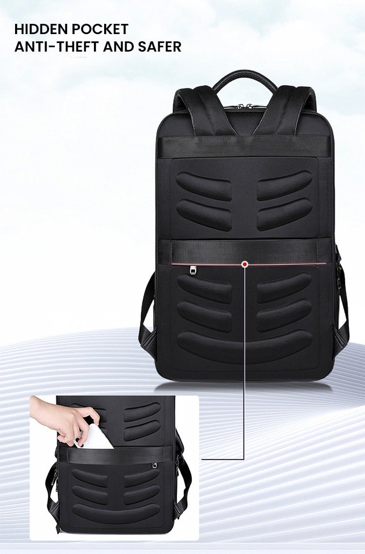 CarryQuest® Uitbreidbare Rugzak - 20 - 35L - Waterbestendig Leer - Perfect voor Werk & WeekendCarryQuest®simpleNiet Klaar