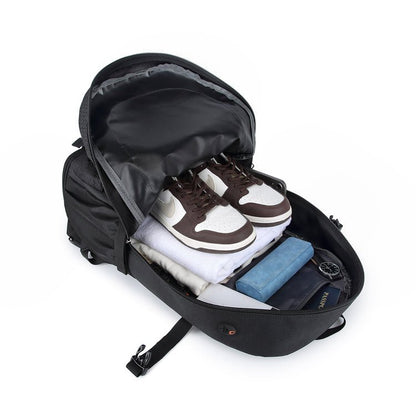 CarryQuest® Uitbreidbare XL Rugzak 50+5L – Duurzaam, Ergonomisch en Perfect voor AvonturenCarryQuest®simpleNiet Klaar