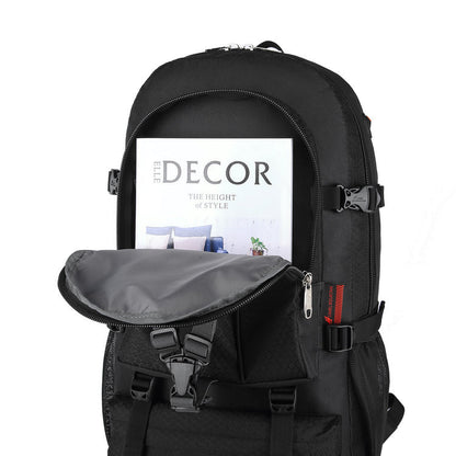 CarryQuest® Uitbreidbare XL Rugzak 50+5L – Duurzaam, Ergonomisch en Perfect voor AvonturenCarryQuest®simpleNiet Klaar