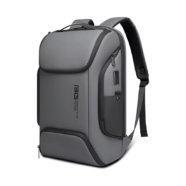 CarryQuest® - USB Laptoprugzak - Waterdicht - Grote Capaciteit - USB Oplaadfunctie - Grijs