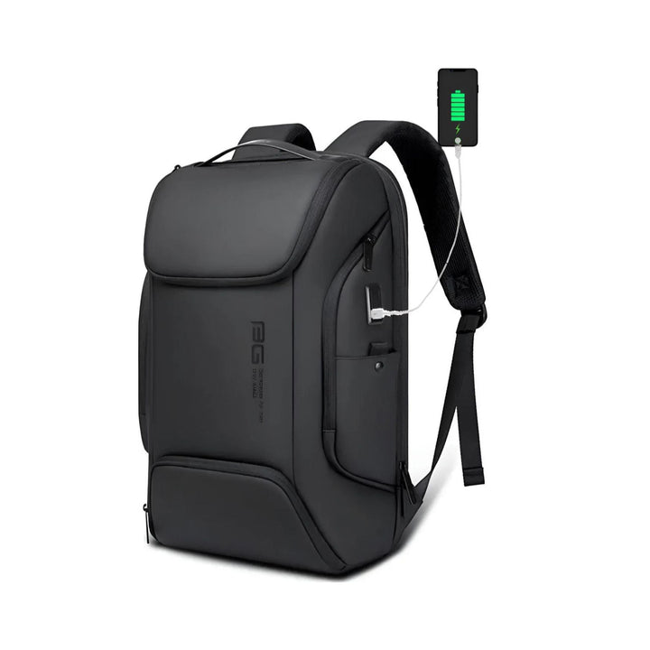 CarryQuest® - USB Laptoprugzak - Waterdicht - USB - Zwart