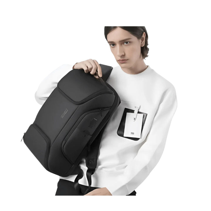 CarryQuest® - USB Laptoprugzak - Waterdicht - USB - Zwart