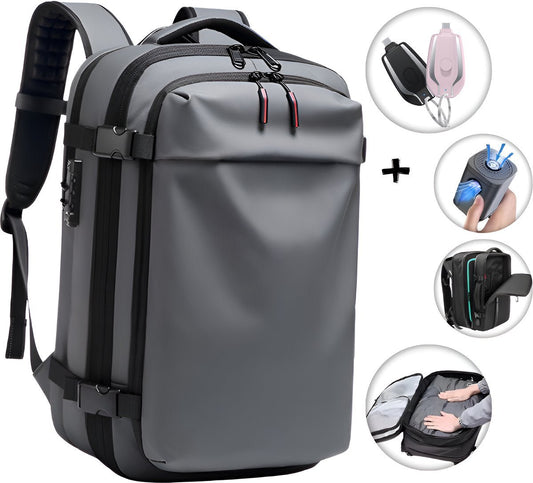 CarryQuest® - Vacuum Rugzak Pro2 - Inclusief Pomp - GrijsCarryQuestsimple