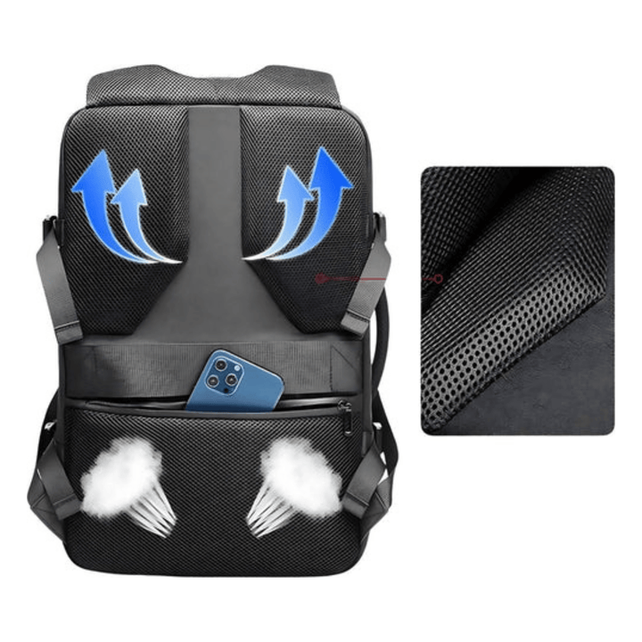 CarryQuest® - Vacuum Rugzak - RZ/TX Pro - JuiceBoxx® Powerbank en Draadloze Pomp