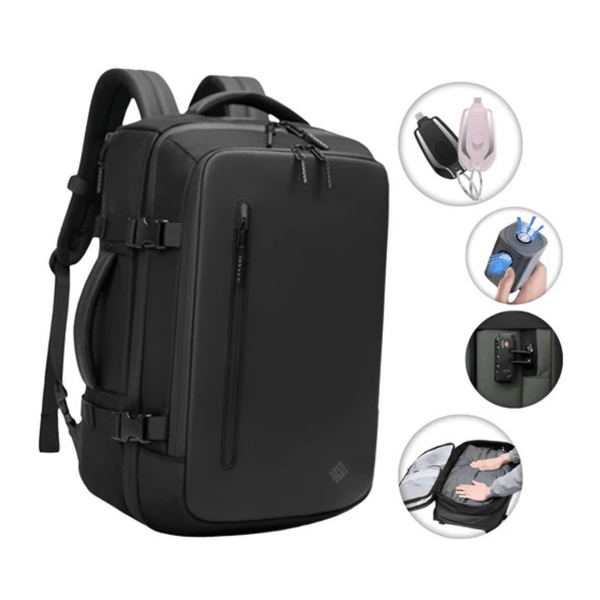 CarryQuest® - Vacuum Rugzak RZ/TX - Zwart