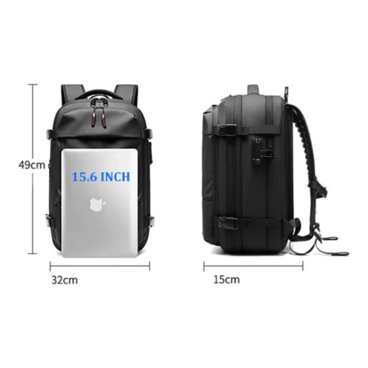 CarryQuest® - Vacuum Rugzak Zen - Grijs