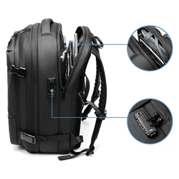 CarryQuest® - Vacuum Rugzak Zen - Grijs