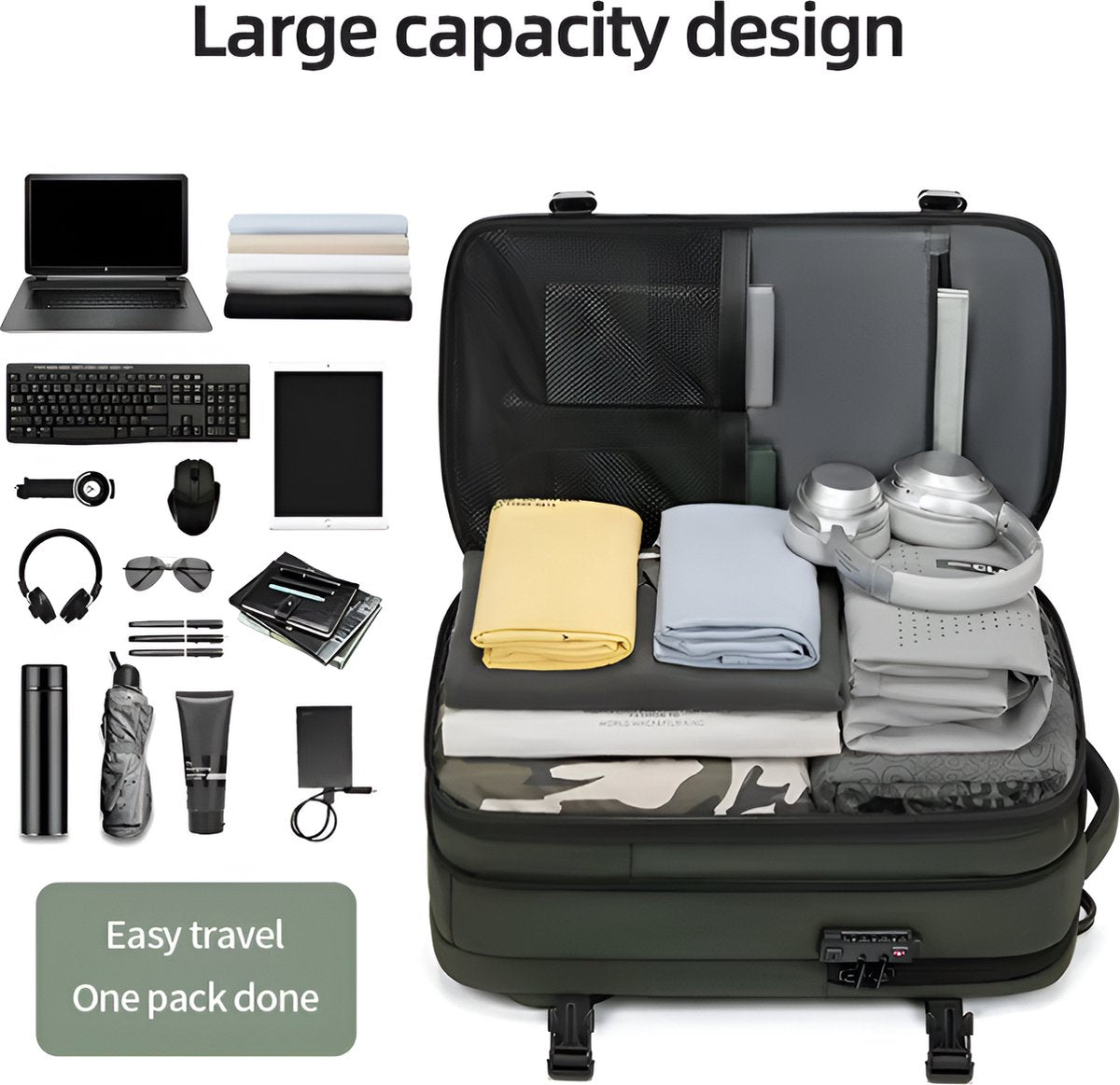 CarryQuest® - Vacuum Rugzak Zen - Incl. Pomp - BlauwCarryQuestsimple