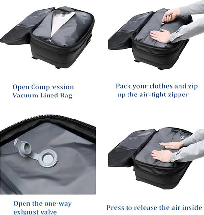 CarryQuest® - Vacuum Rugzak Zen - Incl. Pomp - GroenCarryQuestsimple