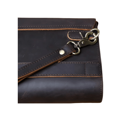 CarryQuest® - Vintage Heren Clutch - Telefoon Tas - ZwartCarryQuestsimple