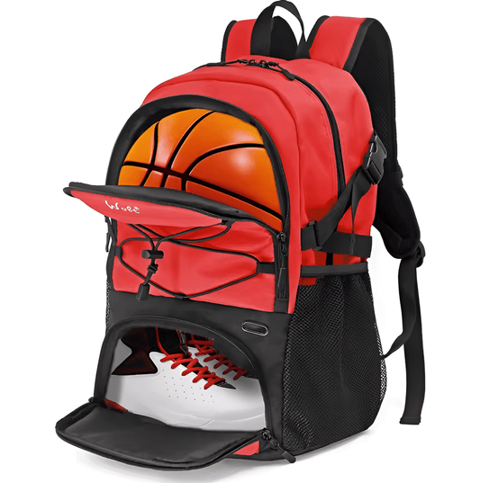 CarryQuest® - Voetbal Basketbal Rugzak - Sporttas - Schoenenvak - 8 Kleuren - CarryQuest