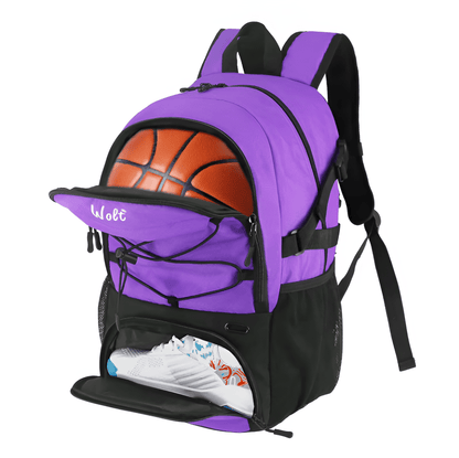 CarryQuest® - Voetbal Basketbal Rugzak - Sporttas - Schoenenvak - 8 Kleuren - CarryQuest