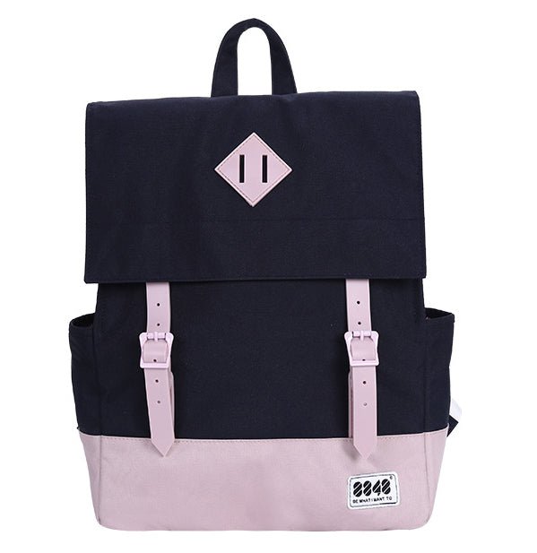 CarryQuest® Vrouwen Outdoor Flip - Top Rugzak – 20 - 35L – Reisrugzak - Stijlvol Retro Design – Waterafstotend – LaptopvakCarryQuest®Reisrugzak03