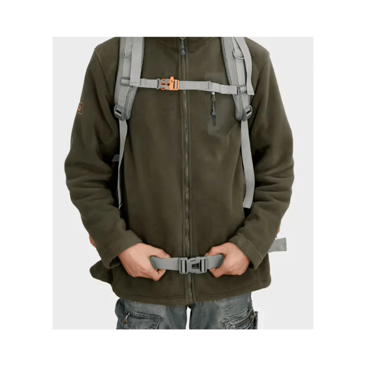 CarryQuest® - wandelrugzak - 75L Camping - Hiking Rugzak – Waterbestendig - Lichtgewicht - Paars