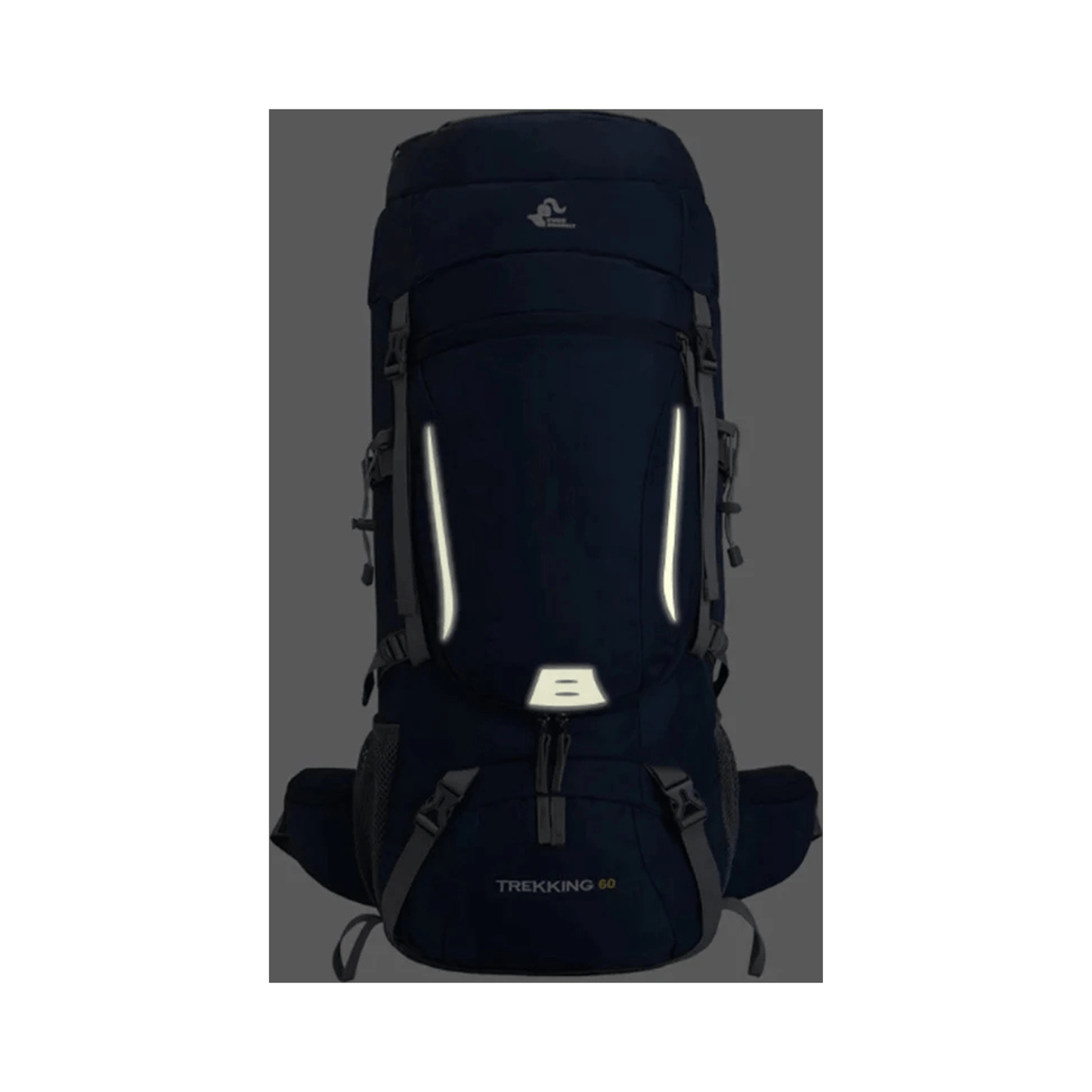 CarryQuest® - Wandelrugzak - Rugzakken - 60L - Waterdicht - Outdoor - Wandelen - GrijsCarryQuestsimple