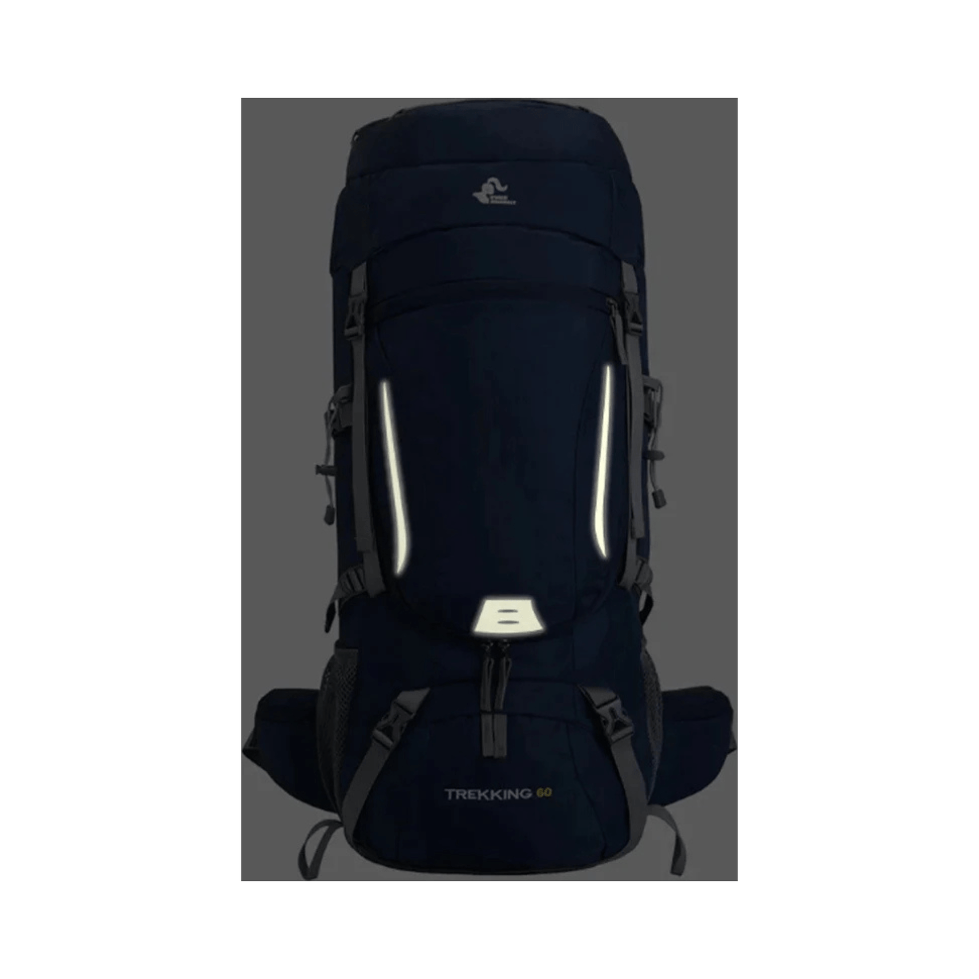 CarryQuest® - Wandelrugzak - Rugzakken - 60L - Waterdicht - Outdoor - Wandelen - GrijsCarryQuestsimple