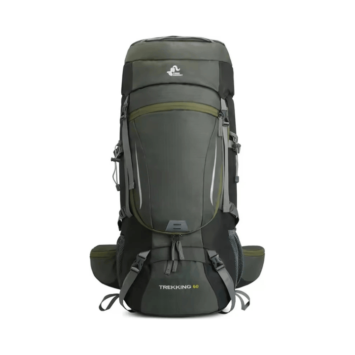 CarryQuest® - Wandelrugzak - Rugzakken - 60L - Waterdicht - Outdoor - Wandelen - Grijs