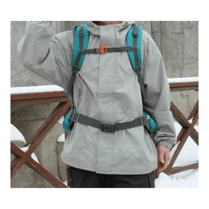 CarryQuest® - Wandelrugzak - Rugzakken - 60L - Waterdicht - Outdoor - Wandelen - Zwart