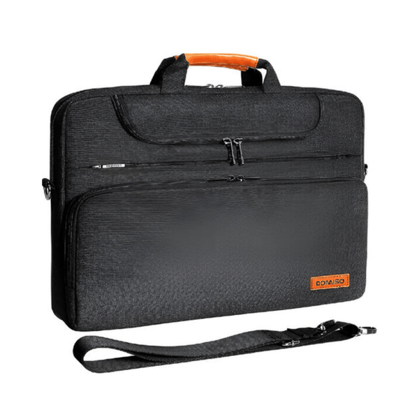 CarryQuest® - Waterdicht en Schokbestendig - Voor Laptops tot 13 inch - Ideaal voor Werk - Zwart