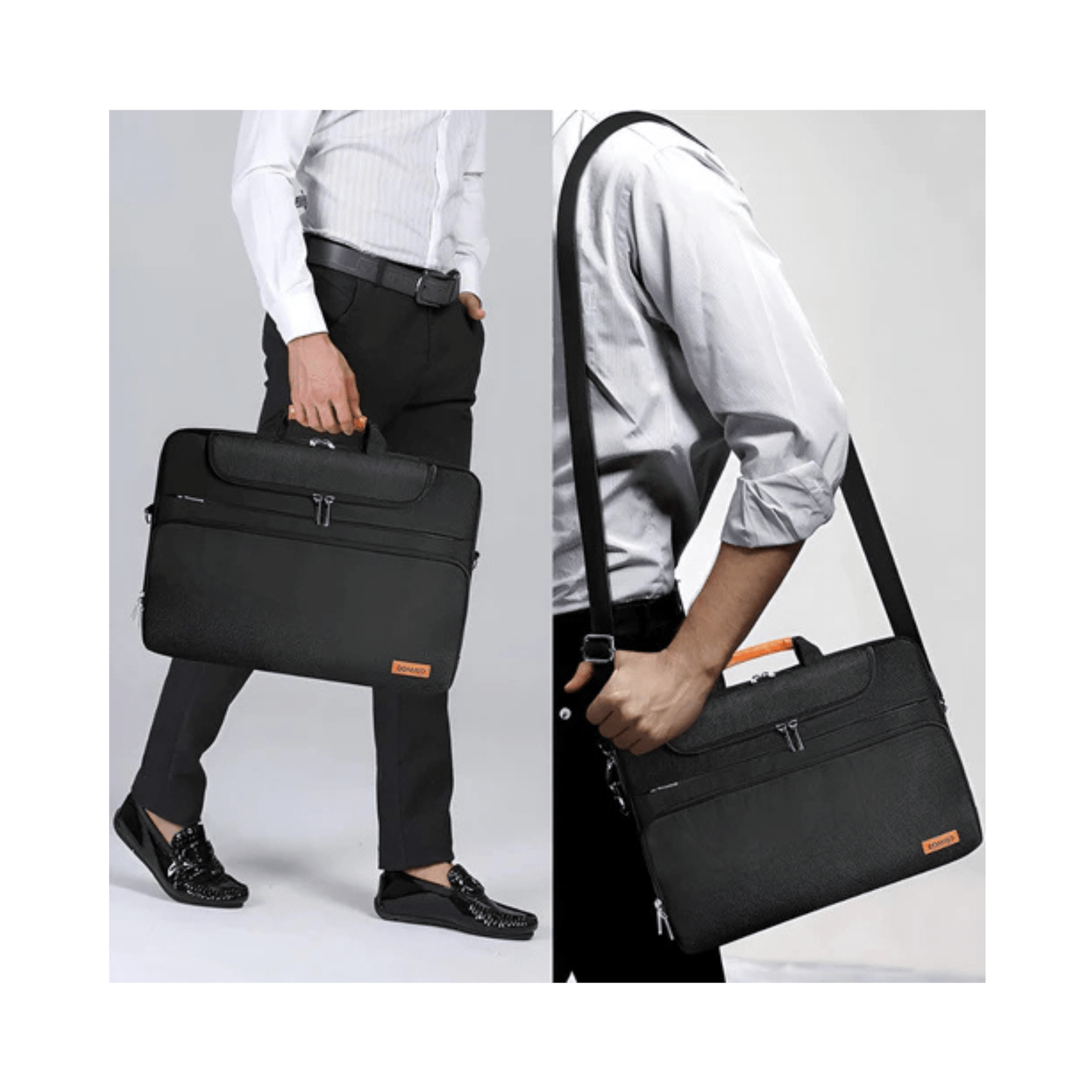 CarryQuest® - Waterdicht en Schokbestendig - Voor Laptops tot 13 inch - Ideaal voor Werk - ZwartCarryQuestsimple