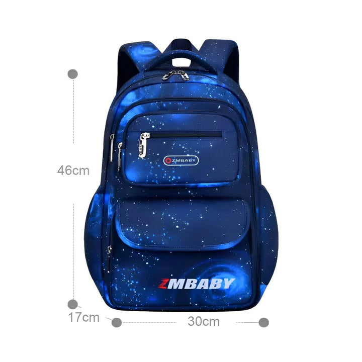 CarryQuest® - Waterdicht Schooltas - Lichtgewicht - Basisschool Rugzak - Grijs