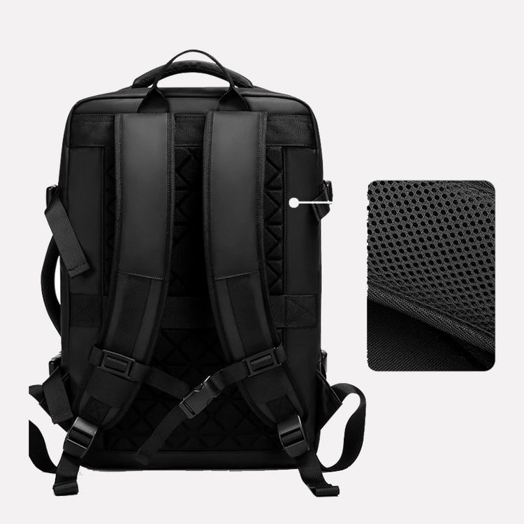 CarryQuest® Waterdichte Anti - Diefstal Laptop Rugzak - 35 Liter - 15,6 Inch - ZwartCarryQuest®simpleNiet Klaar