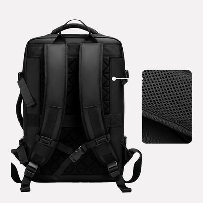 CarryQuest® Waterdichte Anti - Diefstal Laptop Rugzak - 35 Liter - 15,6 Inch - ZwartCarryQuest®simpleNiet Klaar
