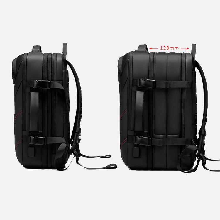 CarryQuest® Waterdichte Anti - Diefstal Laptop Rugzak - 35 Liter - 15,6 Inch - ZwartCarryQuest®simpleNiet Klaar