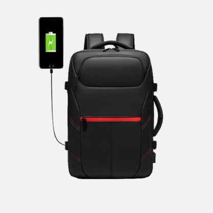 CarryQuest® Waterdichte Anti - Diefstal Laptop Rugzak - 35 Liter - 15,6 Inch - ZwartCarryQuest®Laptop Rugzak03