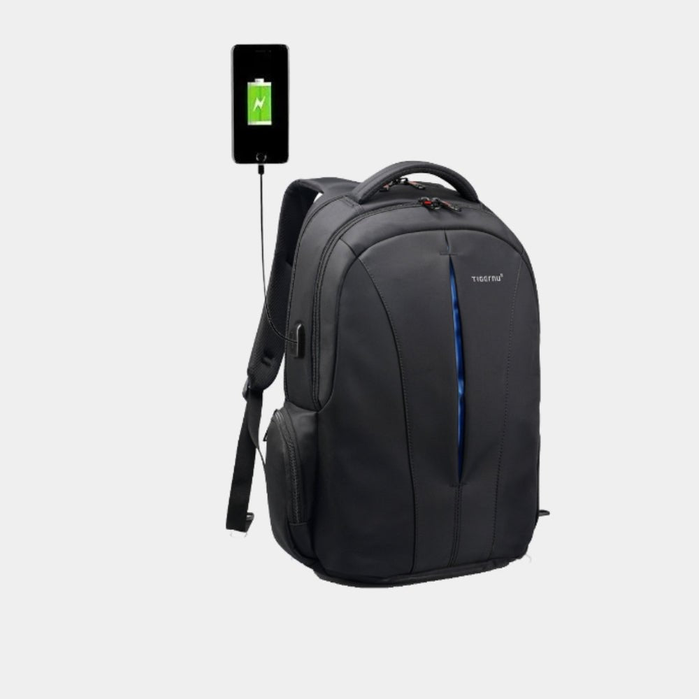 CarryQuest® Waterdichte Antidiefstal Rugzak – 15L – Ergonomisch en USB OplaadpoortCarryQuest®Laptop Rugzak03