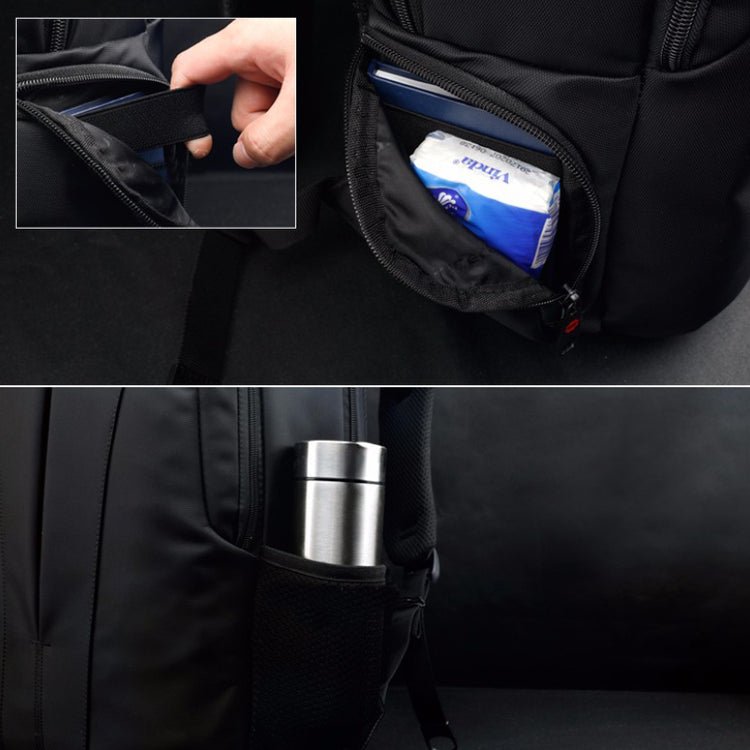 CarryQuest® Waterdichte Antidiefstal Rugzak – 15L – Ergonomisch en USB OplaadpoortCarryQuest®Laptop Rugzak03