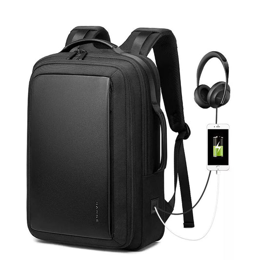 CarryQuest® Waterdichte Business Rugzak - 45x30x13 cm - USB Oplaadpoort - Diefstalbeveiliging - Perfect voor Werk en ReizenCarryQuest®Reis - /Weekendtas03