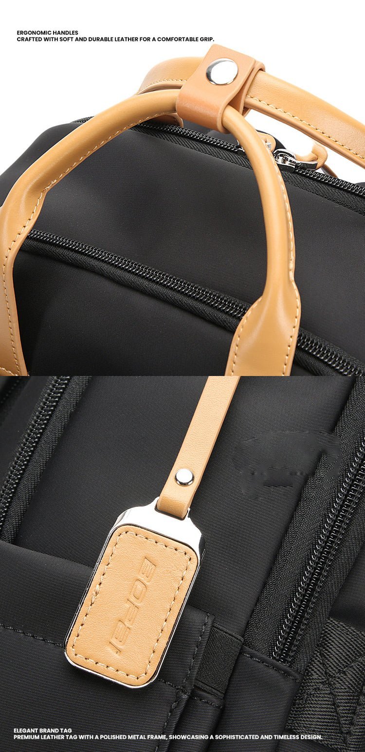 CarryQuest® Waterdichte Laptop Rugzak - 13"/14" - 10 Liter - Duurzaam Nylon - ZwartCarryQuest®Laptop Rugzak03