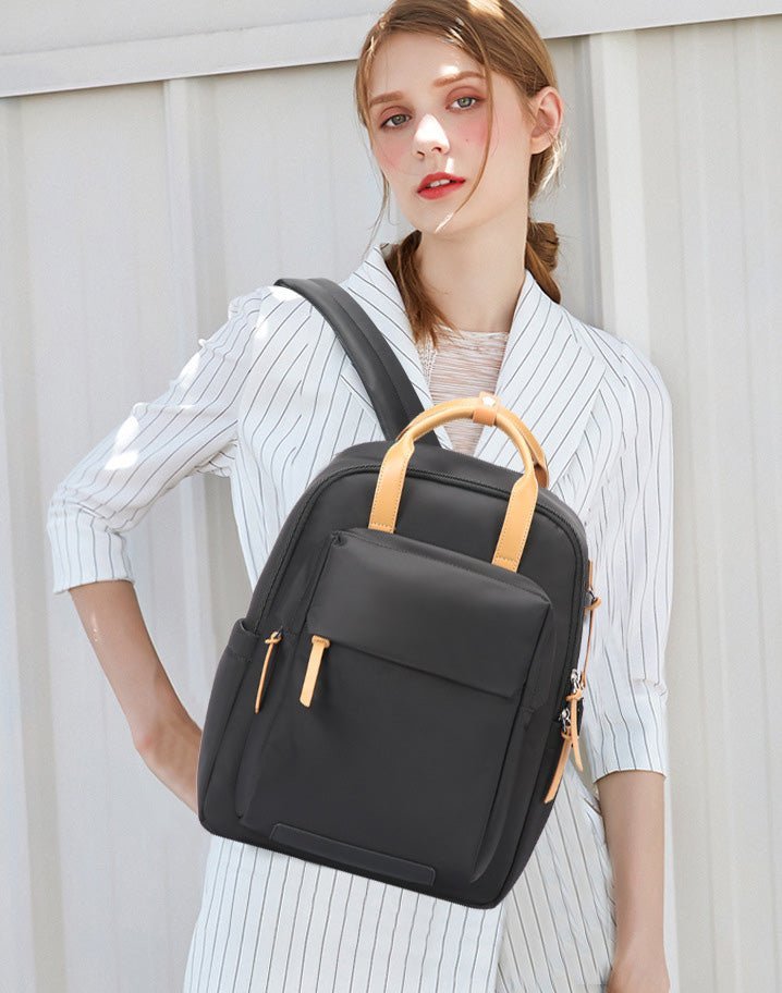 CarryQuest® Waterdichte Laptop Rugzak - 13"/14" - 10 Liter - Duurzaam Nylon - ZwartCarryQuest®Laptop Rugzak03