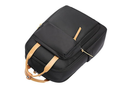 CarryQuest® Waterdichte Laptop Rugzak - 13"/14" - 10 Liter - Duurzaam Nylon - ZwartCarryQuest®Laptop Rugzak03