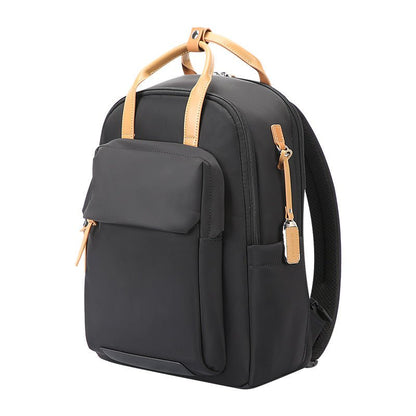 CarryQuest® Waterdichte Laptop Rugzak - 13"/14" - 10 Liter - Duurzaam Nylon - ZwartCarryQuest®Laptop Rugzak03