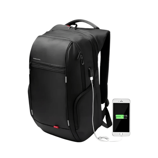 CarryQuest® - Waterdichte Laptop Rugzak - USB Oplaadbaar - 15.6 - 17.3 inch - ZwartCarryQuestsimple