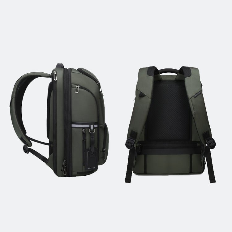 CarryQuest® Waterdichte Reisrugzak – 20 - 39L – Ergonomisch en Diefstalbestendig - DamesCarryQuest®Reisrugzak03
