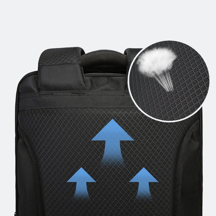 CarryQuest® Waterdichte Reisrugzak – 20 - 39L – Ergonomisch en Diefstalbestendig - DamesCarryQuest®Reisrugzak03