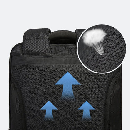 CarryQuest® Waterdichte Reisrugzak – 20 - 39L – Ergonomisch en Diefstalbestendig - DamesCarryQuest®Reisrugzak03