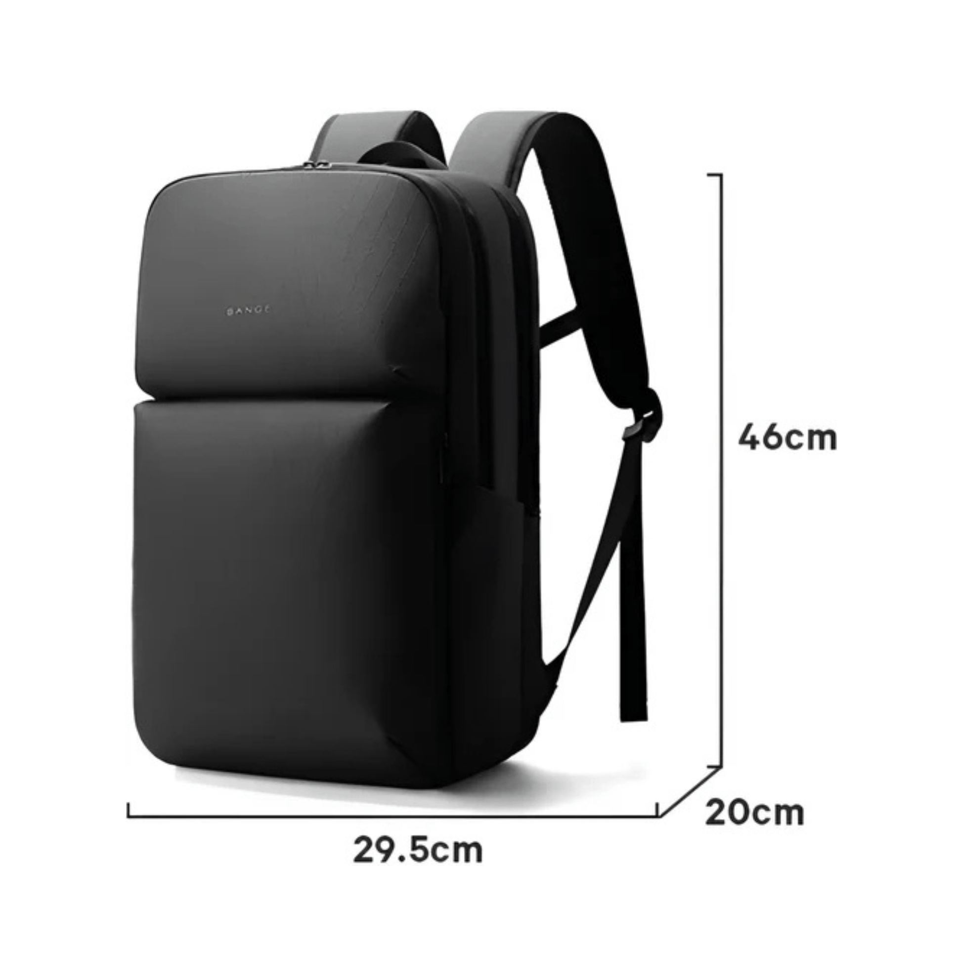 CarryQuest® - Waterdichte Reistas Rugzak - 16" Laptop - 20 - 35L Capaciteit - Oxford Stof - Laptoprugzak - ZwartCarryQuestsimple